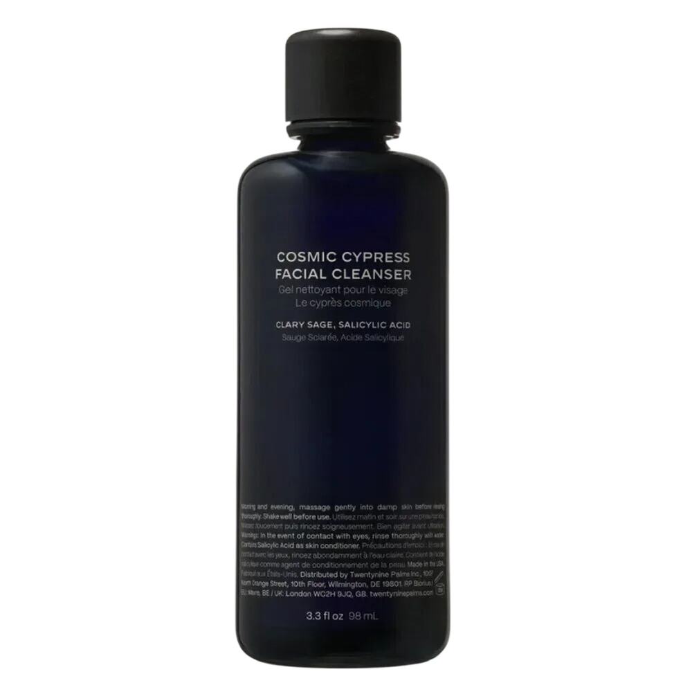 TWENTYNINE PALMS Cosmic Cypress Facial Cleanser Clary Sage, Salicylic Acid NEW